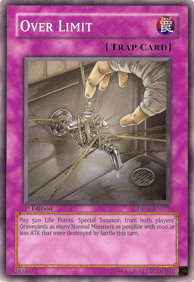 Over Limit [DP06-EN024] Common - Josh's Cards