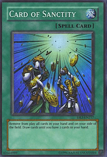 Card of Sanctity [DR3-EN217] Super Rare - Josh's Cards