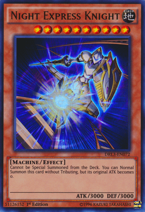 Night Express Knight [DRL3-EN072] Ultra Rare - Josh's Cards