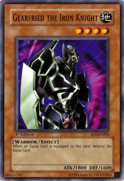 Gearfried the Iron Knight [SD5-EN005] Common - Josh's Cards