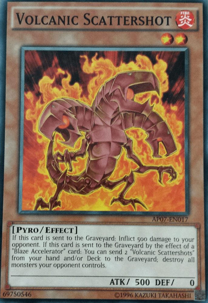 Volcanic Scattershot [AP07-EN017] Common - Josh's Cards