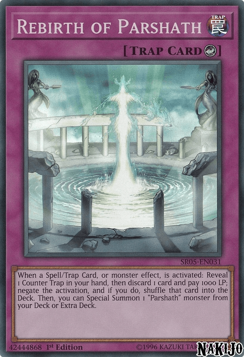 Rebirth of Parshath [SR05-EN031] Super Rare - Josh's Cards