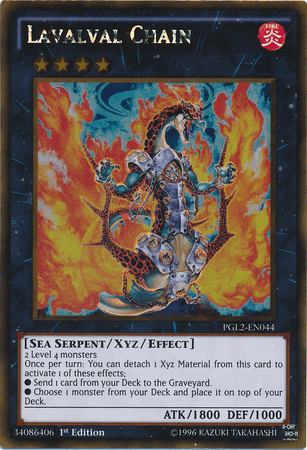Lavalval Chain [PGL2-EN044] Gold Rare - Josh's Cards