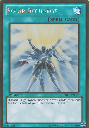 Solar Recharge [PGLD-EN046] Gold Rare - Josh's Cards