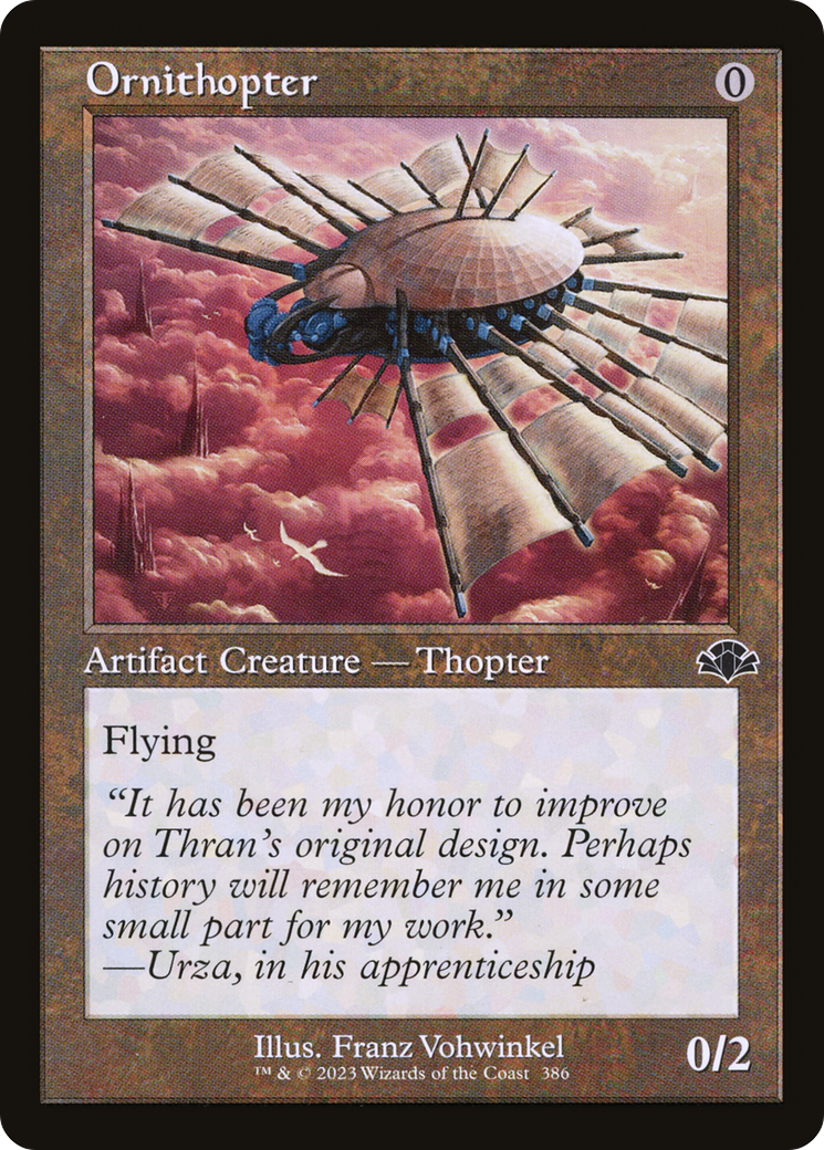 Ornithopter (DMR-386) - Dominaria Remastered Foil