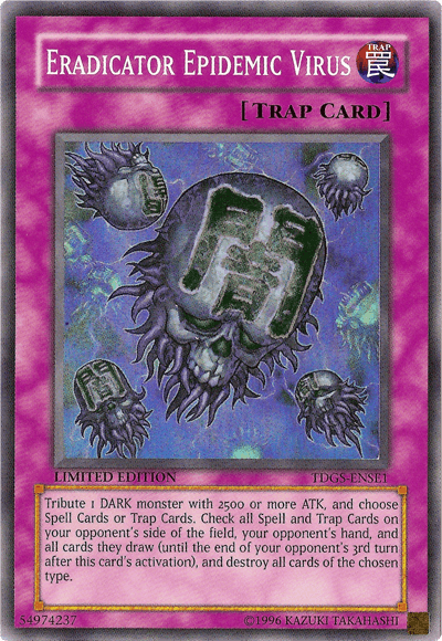 Eradicator Epidemic Virus [TDGS-ENSE1] Super Rare - Josh's Cards