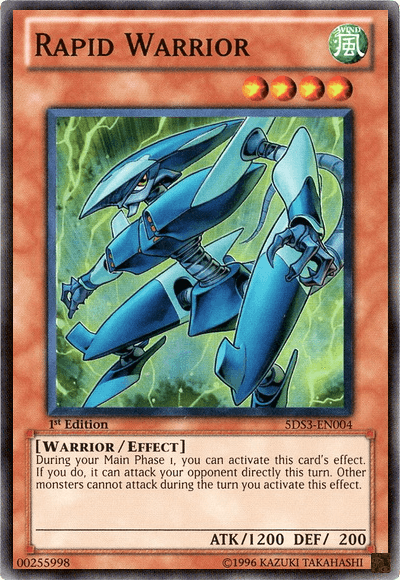 Rapid Warrior [5DS3-EN004] Super Rare - Josh's Cards