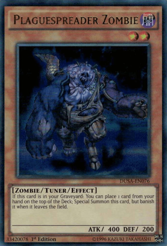 Plaguespreader Zombie [DUSA-EN076] Ultra Rare - Josh's Cards