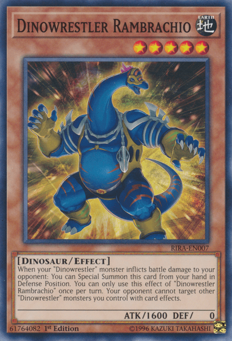 Dinowrestler Rambrachio [RIRA-EN007] Common - Josh's Cards