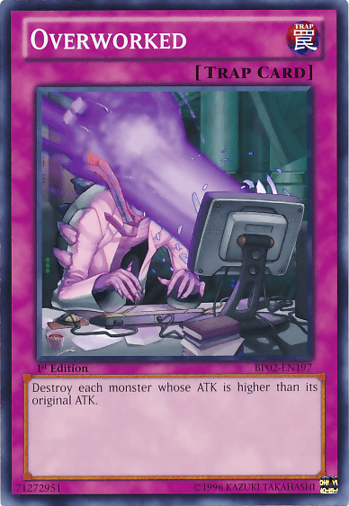Overworked [BP02-EN197] Common - Josh's Cards