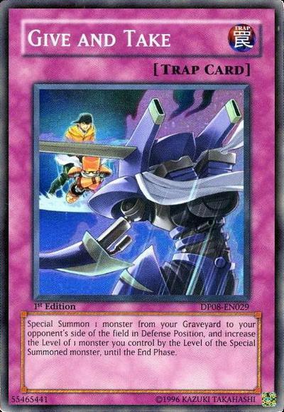 Give and Take [DP08-EN029] Super Rare - Josh's Cards