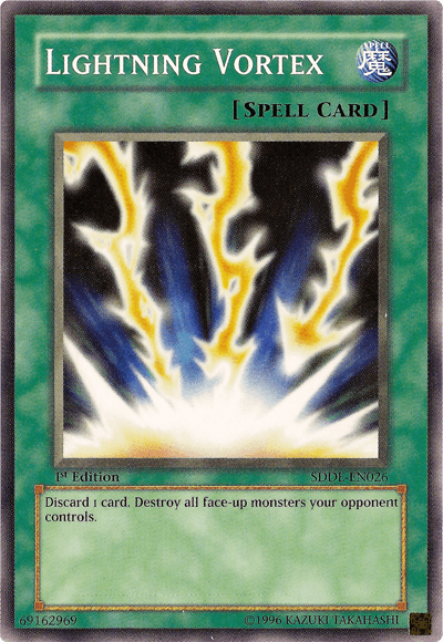 Lightning Vortex [SDDE-EN026] Common - Josh's Cards