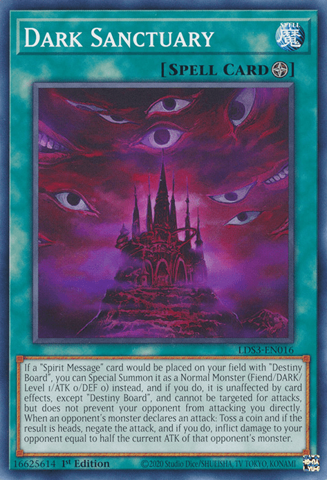 Dark Sanctuary [LDS3-EN016] Common - Josh's Cards