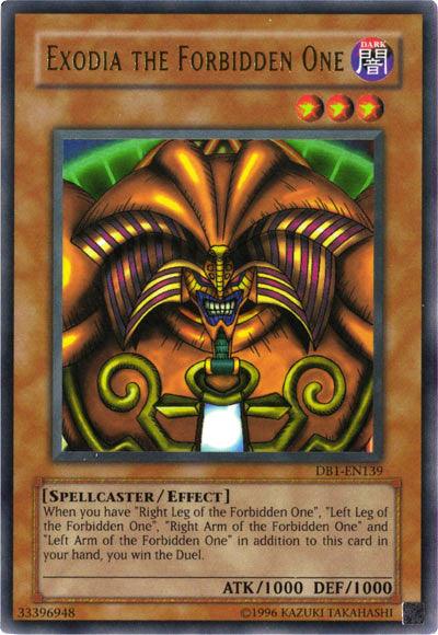 Exodia the Forbidden One [DB1-EN139] Ultra Rare - Josh's Cards