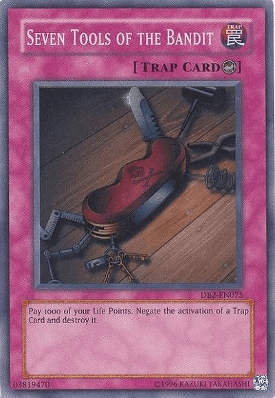 Seven Tools of the Bandit [DB2-EN075] Super Rare - Josh's Cards
