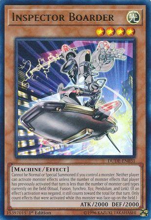 Inspector Boarder [DUDE-EN031] Ultra Rare - Josh's Cards