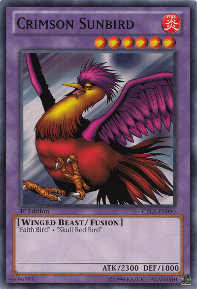 Crimson Sunbird [CBLZ-EN090] Common - Josh's Cards