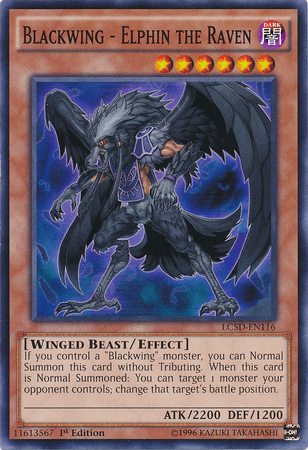 Blackwing - Elphin the Raven [LC5D-EN116] Common - Josh's Cards