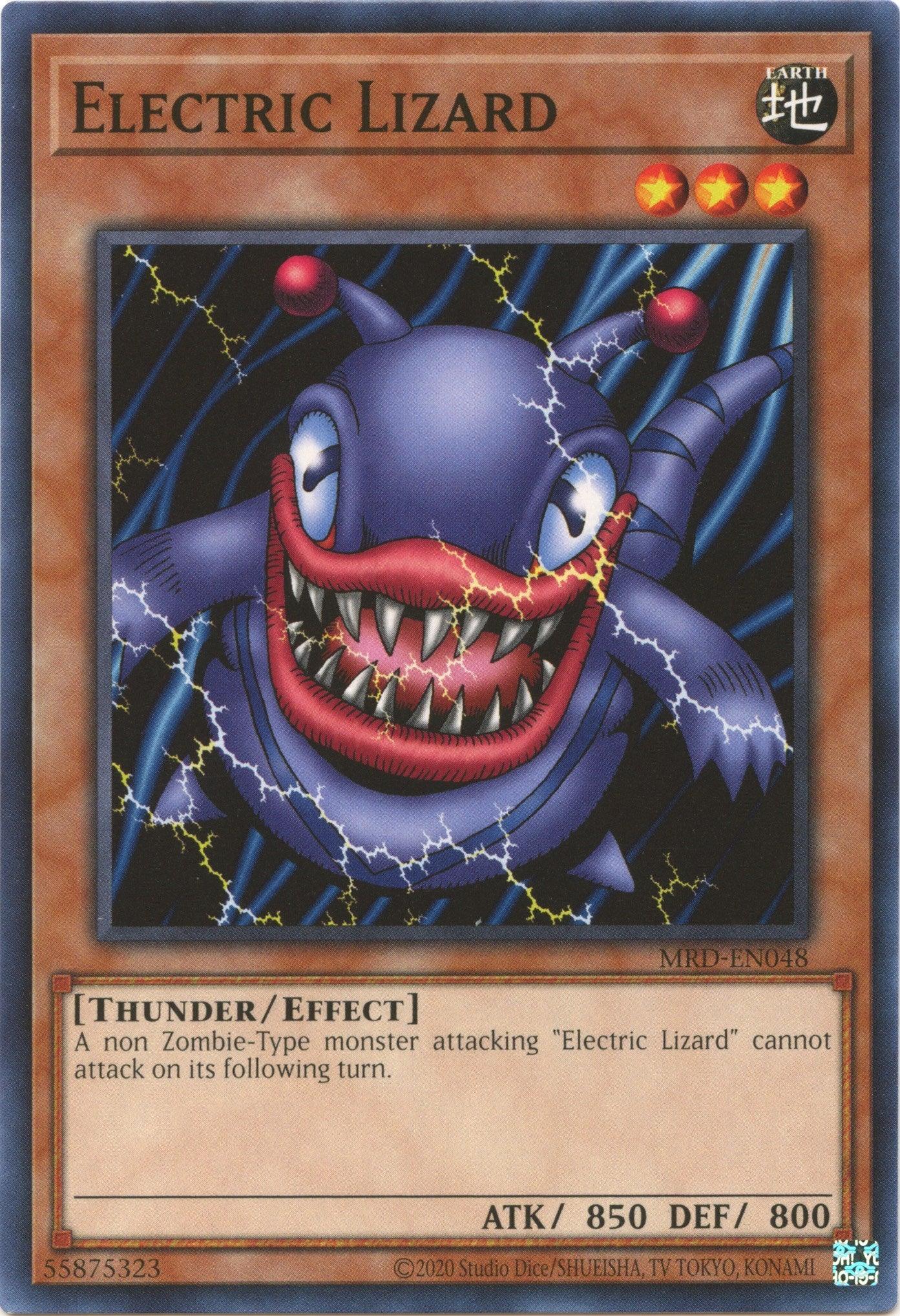 Electric Lizard (25th Anniversary) [MRD-EN048] Common - Josh's Cards