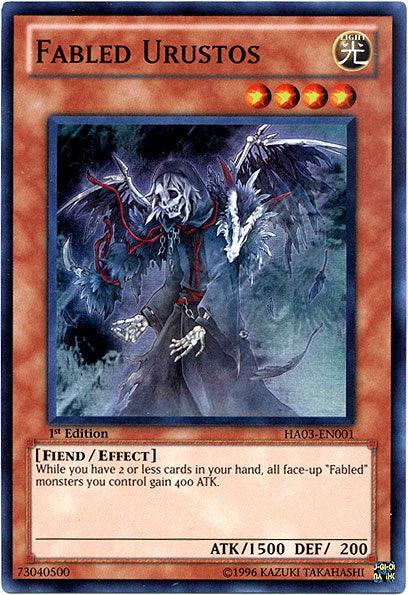 Fabled Urustos [HA03-EN001] Super Rare - Josh's Cards