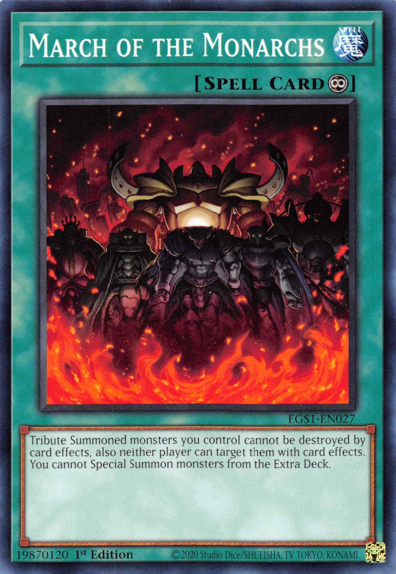 March of the Monarchs [EGS1-EN027] Common - Josh's Cards
