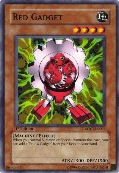 Red Gadget [SD10-EN007] Common - Josh's Cards