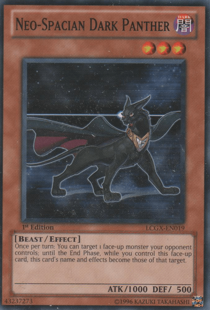 Neo-Spacian Dark Panther [LCGX-EN019] Common - Josh's Cards