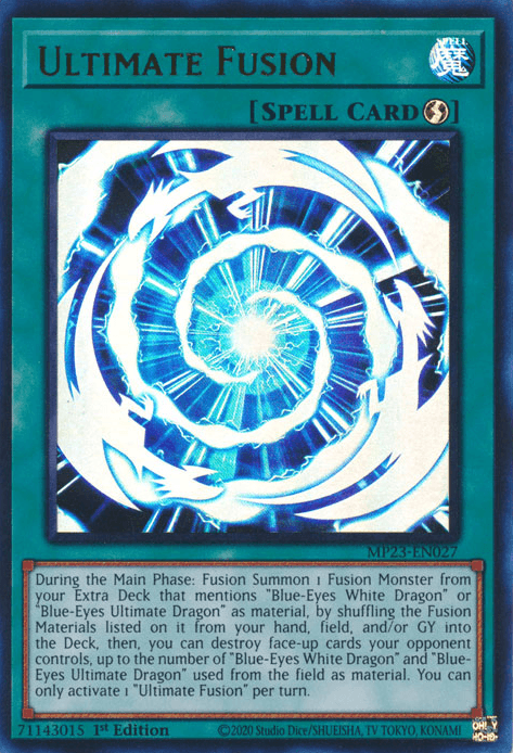 Ultimate Fusion [MP23-EN027] Ultra Rare - Josh's Cards