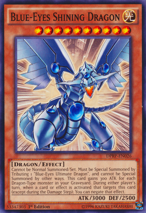 Blue-Eyes Shining Dragon [DPRP-EN026] Common - Josh's Cards