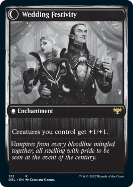 Wedding Announcement // Wedding Festivity (DBL-312) - Innistrad: Double Feature: (Double Faced Transform) Foil