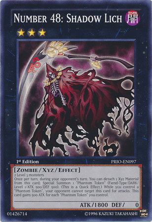 Number 48: Shadow Lich [PRIO-EN097] Common - Josh's Cards