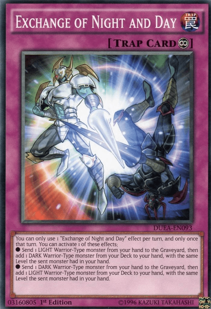 Exchange of Night and Day [DUEA-EN093] Common - Josh's Cards