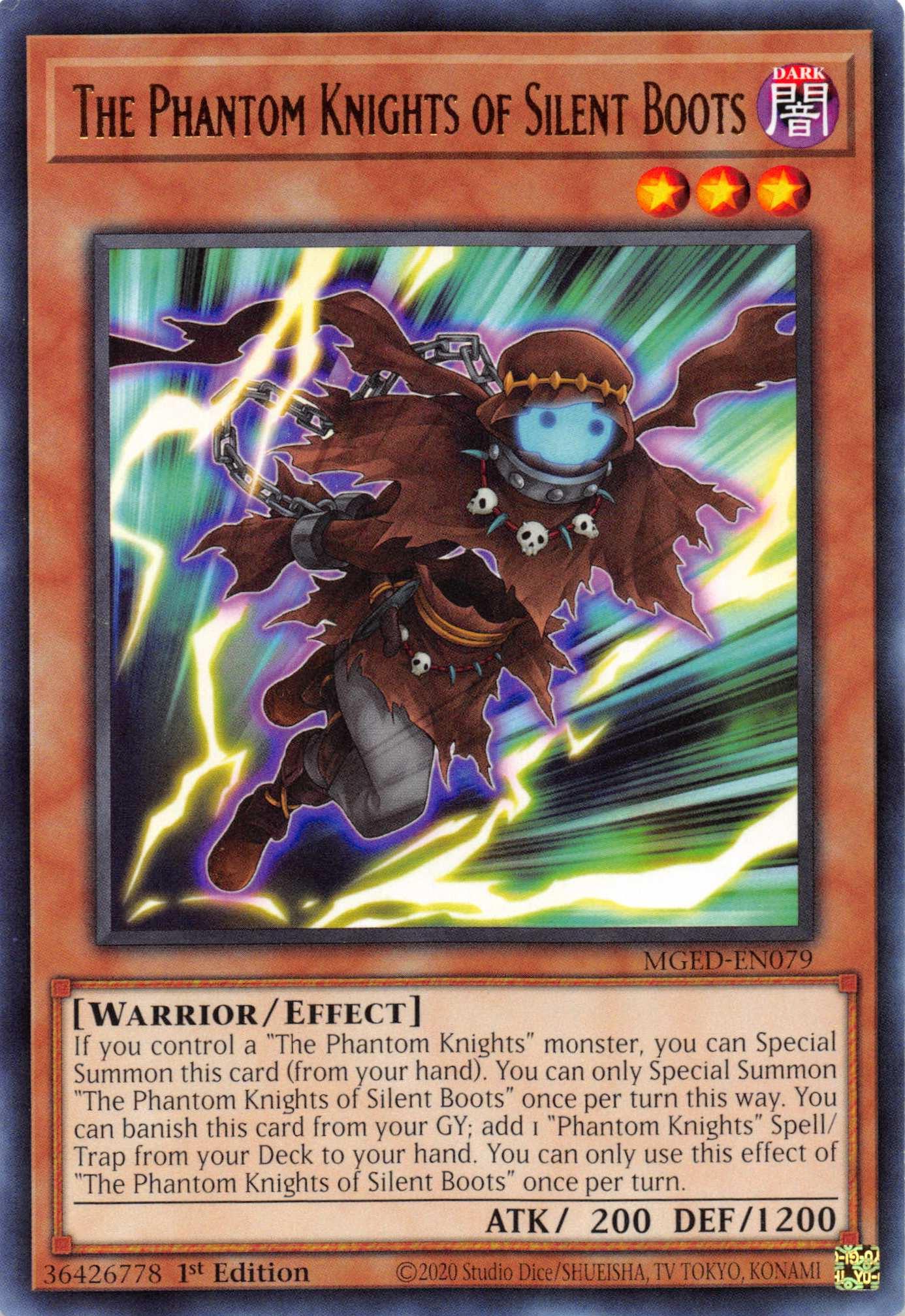 The Phantom Knights of Silent Boots [MGED-EN079] Rare - Josh's Cards