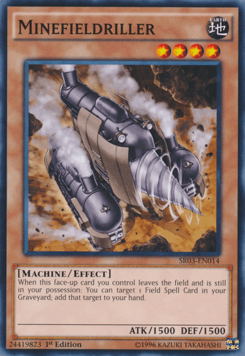 Minefieldriller [SR03-EN014] Common - Josh's Cards