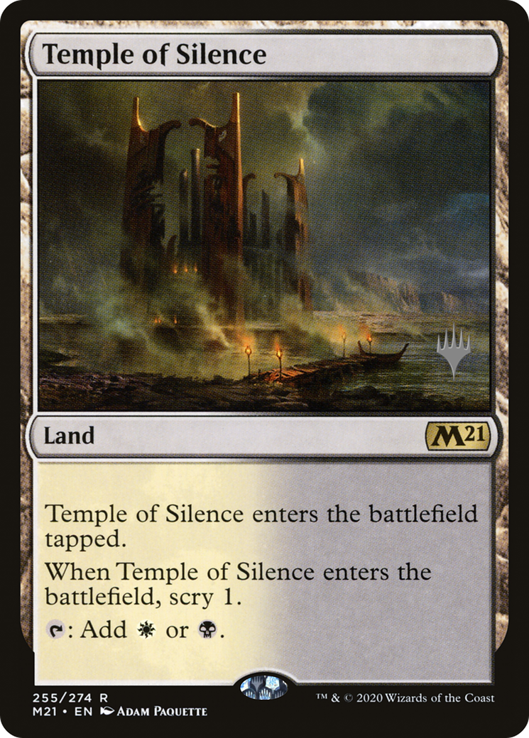 Temple of Silence (PPM21-255P) - Core Set 2021 Promos