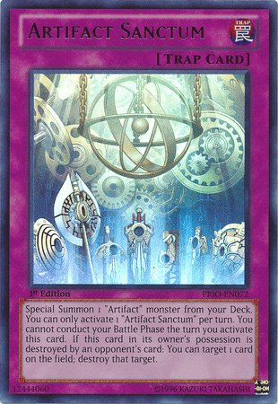 Artifact Sanctum [PRIO-EN072] Ultra Rare - Josh's Cards