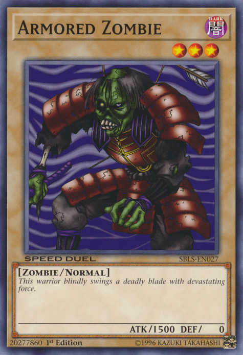 Armored Zombie [SBLS-EN027] Common - Josh's Cards