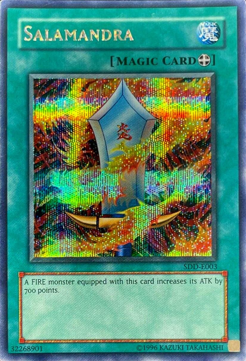 Salamandra [SDD-E003] Prismatic Secret Rare - Josh's Cards