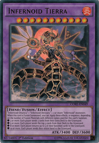Infernoid Tierra [CORE-EN049] Ultra Rare - Josh's Cards