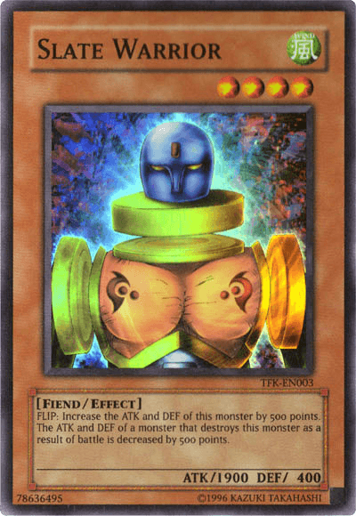 Slate Warrior [TFK-EN003] Super Rare - Josh's Cards