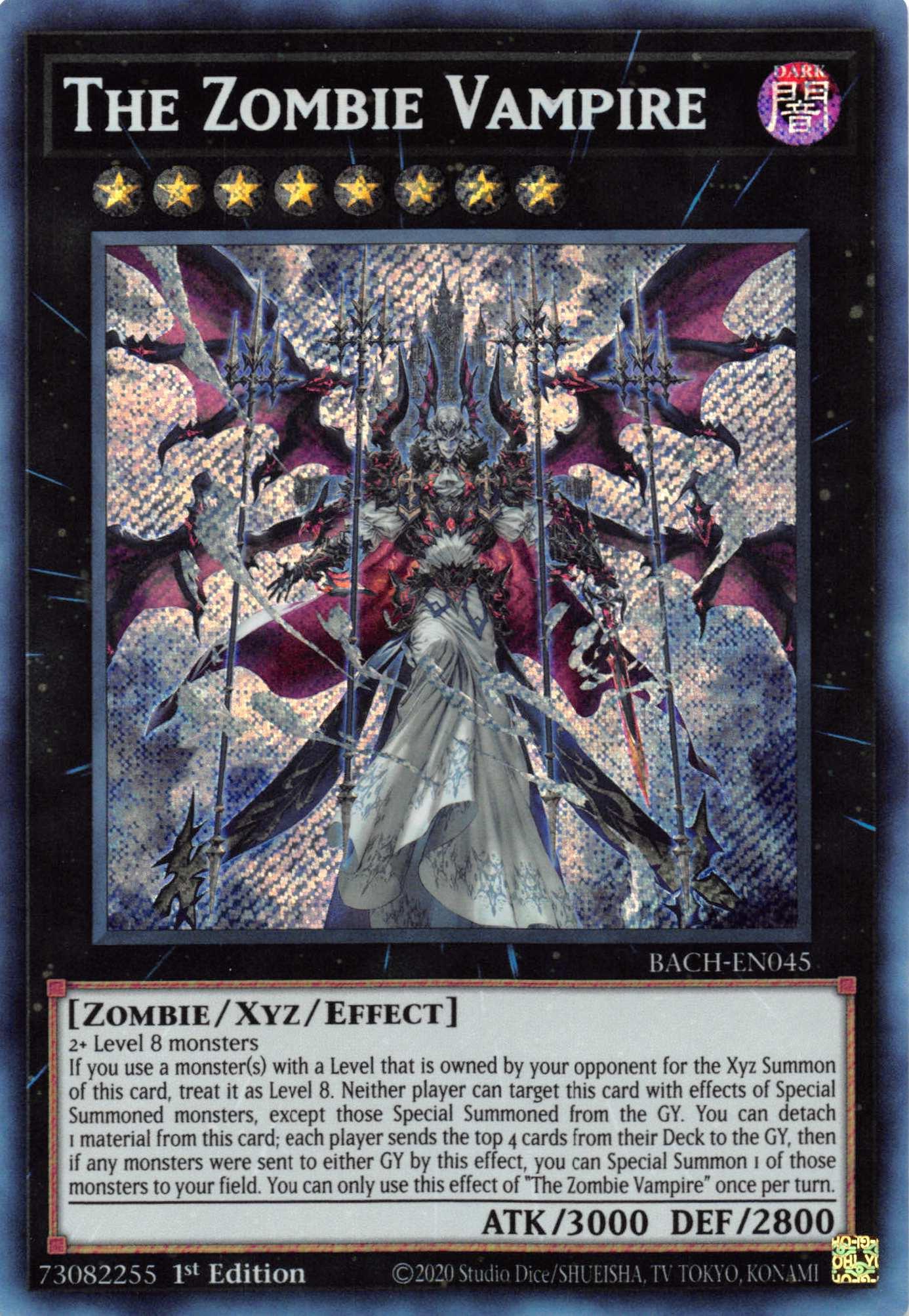 The Zombie Vampire [BACH-EN045] Secret Rare - Josh's Cards