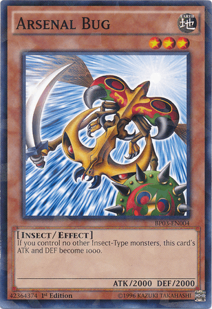 Arsenal Bug [BP03-EN004] Shatterfoil Rare - Josh's Cards
