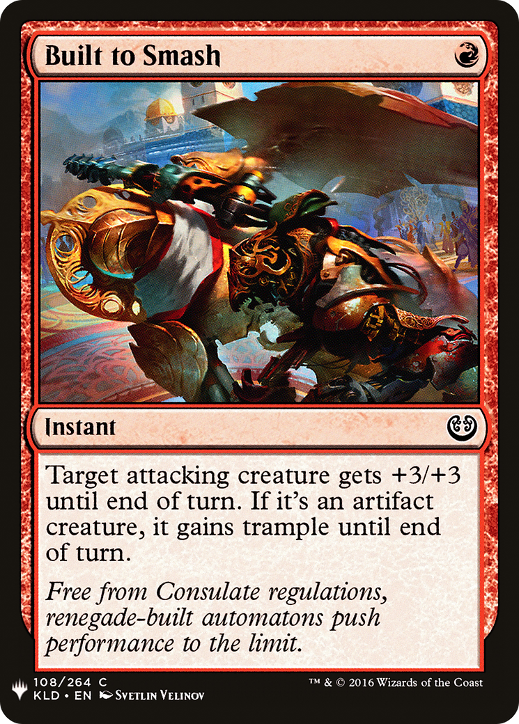 Built to Smash (LIST-KLD-108) - The List