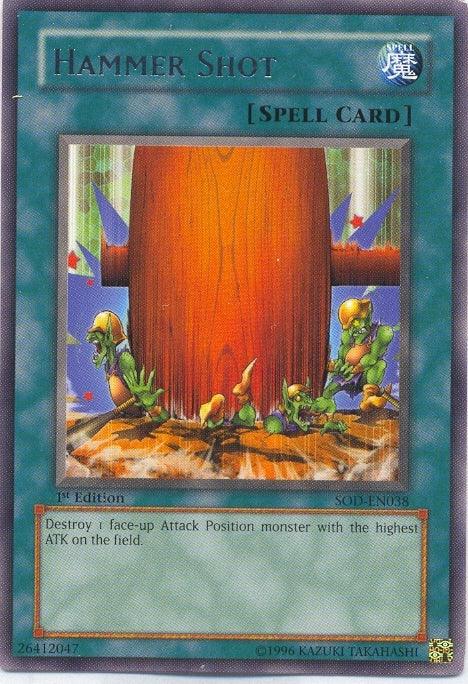 Hammer Shot [SOD-EN038] Rare - Josh's Cards