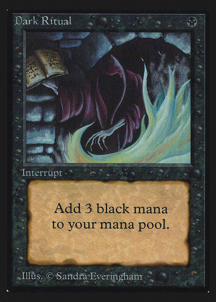 Dark Ritual (CED-) - Collectors' Edition