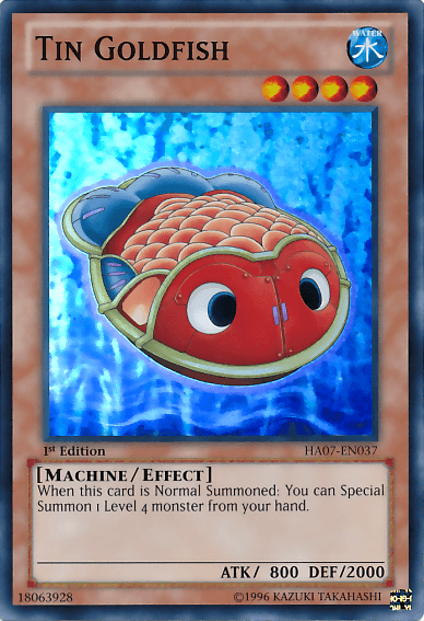 Tin Goldfish [HA07-EN037] Super Rare - Josh's Cards