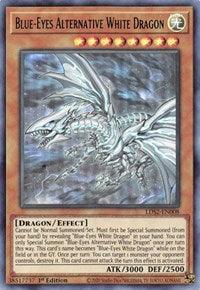 Blue-Eyes Alternative White Dragon (Green) [LDS2-EN008] Ultra Rare - Josh's Cards