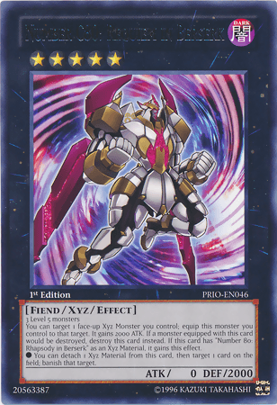 Number C80: Requiem in Berserk [PRIO-EN046] Rare - Josh's Cards