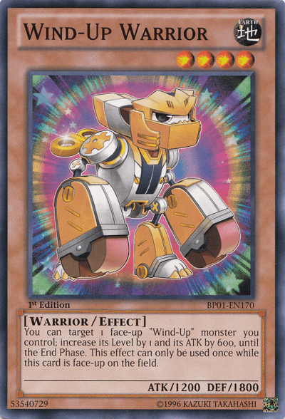 Wind-Up Warrior [BP01-EN170] Common - Josh's Cards
