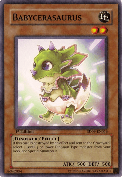 Babycerasaurus [SD09-EN016] Common - Josh's Cards